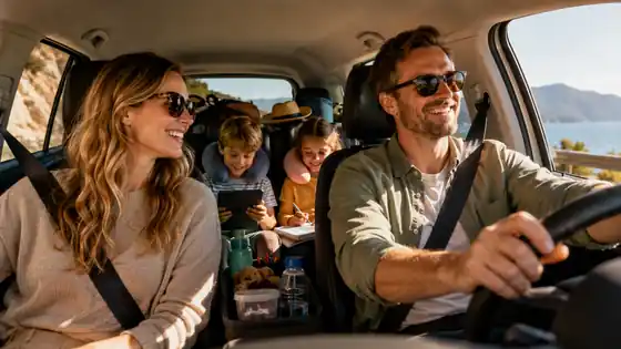 Lang autorijden met kinderen: zo blijft het leuk Lang autorijden met kinderen: zo blijft het leuk